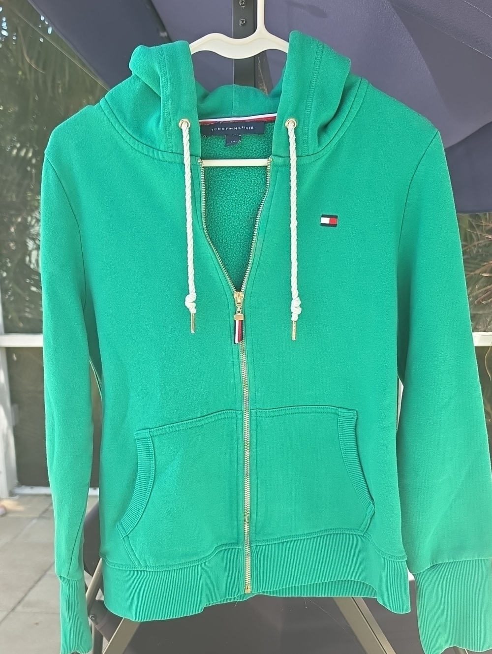 TIMMY HILFIGER Green Full-Zip Hoodie
